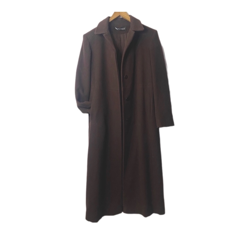Anne Klein, Vintage chocolate brown trenchcoat